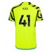 Arsenal Declan Rice #41 Replika Borta matchkläder 2023-24 Korta ärmar